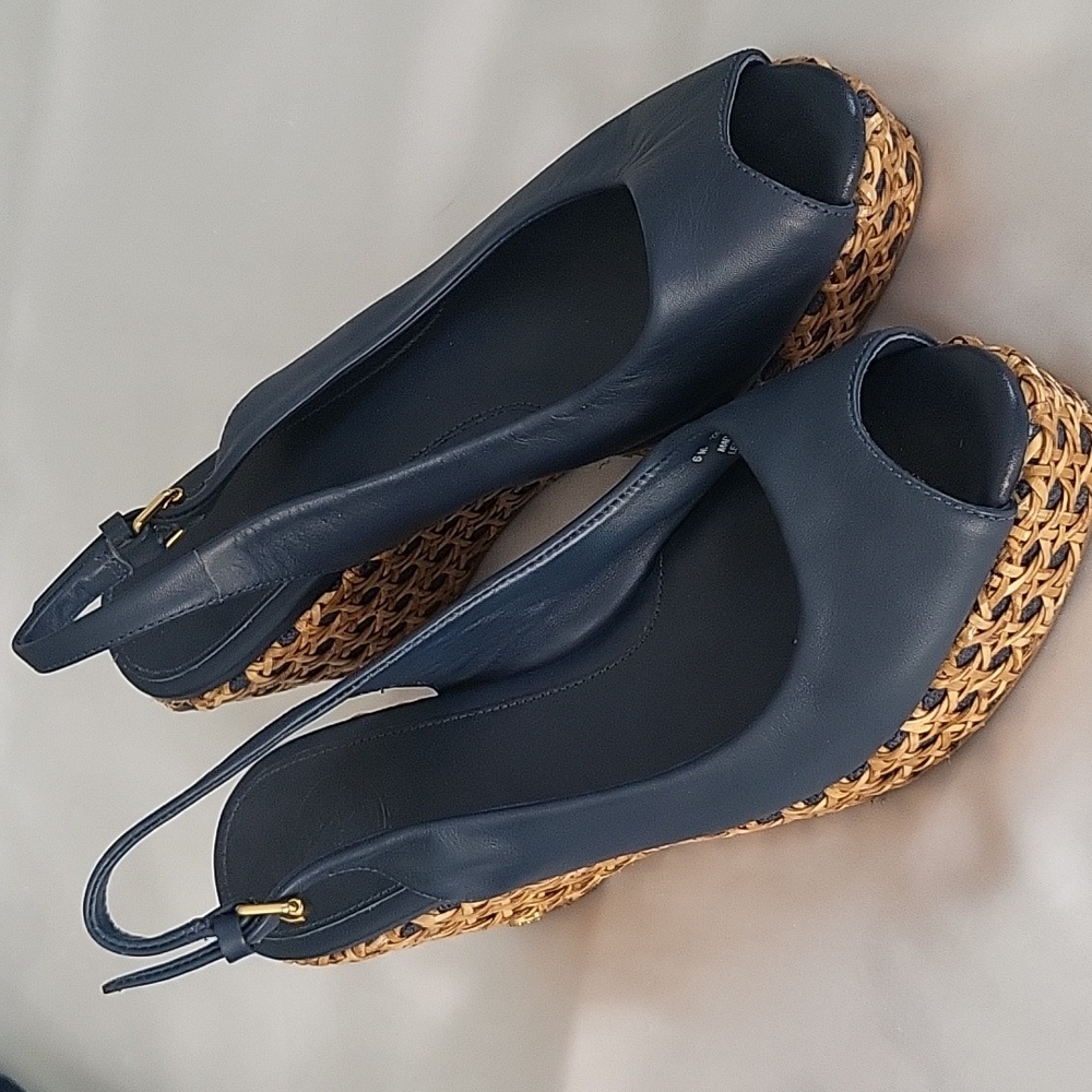 Summer vibes ready Tory burch Wedge shoes